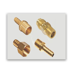 OEM/ODM personalizado industrial latón manguera espiga piezas de montaje de alto grado ISO hilos Etiqueta Privada fabricante indio al por mayor - Product Image 1