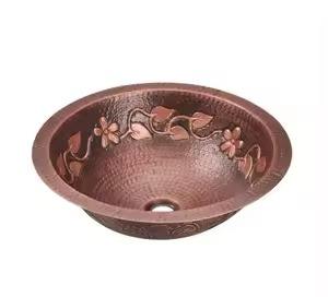 Durable Copper Farmhouse Sink With Vintage Appeal Perfect For Cooking Enthusiasts Seeking Unique Kitchen Style - Product Image 4