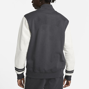 2025 Wholesale Custom Logo Embroidery <b>Baseball</b> Outwear Leather Sleeves Plain Streetwear Letterman <b>for</b> <b>Men</b> Women Varsity <b>Jackets</b> - Product Image 2