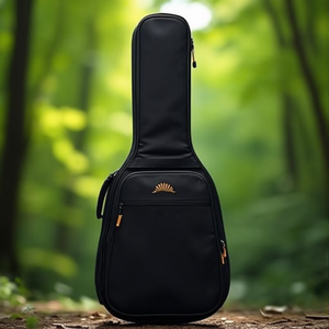 Estuche para Guitarra Acústica SERIE 35 Gb35F Negro, para Protección y Almacenamiento de Instrumentos Musicales - Product Image 3