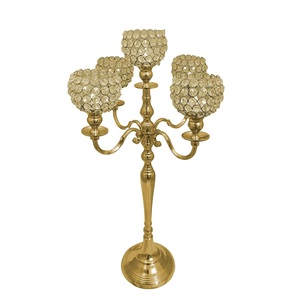 Portavelas de metal rústico clásico con 3 pozos de 12 pulgadas para bodas Precio - Product Image 5