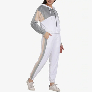 Nuevo chándal ajustado de invierno y otoño para mujer, Top corto de manga larga y pantalones de espera alta, ropa informal dulce - Product Image 2