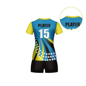 Uniforme de Voleibol de Alta Calidad, Cómodo y Transpirable, Uniforme de Voleibol Profesional Disponible para Entrenamiento - Product Image 4