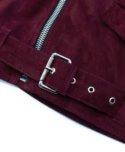 แจ็กเก็ตหนังวัวแท้สำหรับผู้ชายผ้าแคนวาสหนังฟอกขนเฟอร์กันน้ำระบายอากาศได้ดีแห้งเร็วผลิตตามสั่ง - Product Image 2