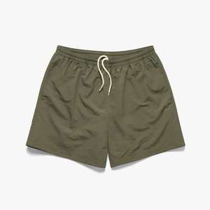 Fashion street wear 7 inch custom logo oversized blank mens <b>nylon</b> pants <b>shorts</b> DDP shipping - Product Image 4