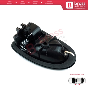 Poignée de porte intérieure gauche noire avec câble pour Clio 2, Scenic, Megane 1, Trafic, Master 2, Mascott, Logan 1, Movano, Vivaro A, Inters (référence BDP102) - Product Image 4