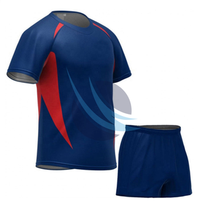 Uniformes de rugby pour hommes de qualité supérieure à la mode Ajustés en usine Bonne vente Uniforme de football avec impression de logo personnalisé - Product Image 4