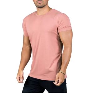 T-shirt pour homme 100% coton OEM |   T-shirt streetwear personnalisé, faible MOQ, livraison rapide, coupe classique, vêtements d'été, vente en gros - Product Image 4