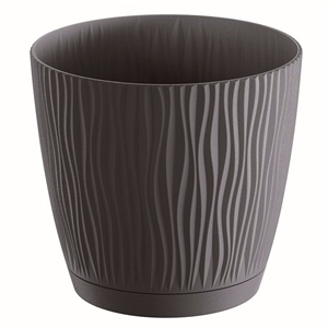SANDY P 1L. Vaso da fiori, dimensioni (mm) 129x129x120, colore antracite - Product Image 1