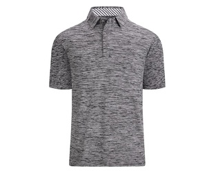 Camisetas de polo de golf personalizadas para hombre tela de poliéster transpirable de secado rápido suministro al por mayor de fábrica OEM - Product Image 2