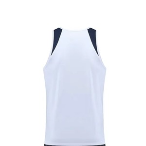 Uniforme Deportivo Ligero Personalizado para Atletismo, Camiseta sin Mangas y Pantalones Cortos con Logotipo del Equipo Impreso por Transferencia de Calor - Product Image 6