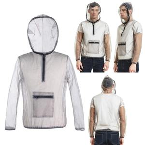 Conjunto de ropa de apicultura profesional Chaqueta y sombrero antiabejas transpirable Chaqueta de algodón para apicultor Equipo de seguridad - Product Image 6