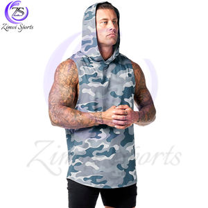 Customized Made In Wholesale Rate Premium Quality Best Supplier OEM ODM Service Hand Made High Demand Product Sleeveless <b>Hoodies</b> - Product Image 3