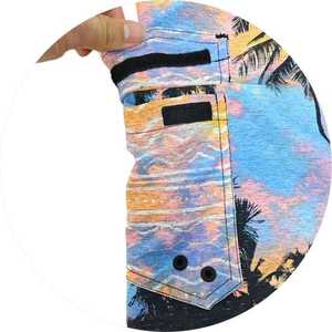 Shorts de baño para hombre, personalizados, casuales, antiarrugas, transpirables, impermeables, servicio OEM con logotipo y color personalizados - Product Image 4