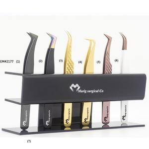 Pinzas para extensión de pestañas, nuevo diseño - Product Image 2