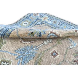 Alfombra Oushak hecha a mano moderna, diseño Floral tradicional de lana de Nueva Zelanda, alfombras de látex al mejor precio para uso de oración en la sala de estar - Product Image 5