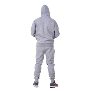 Trajes Deportivos de Otoño Personalizados de Alta Calidad y Cómodos, Conjuntos Deportivos Lisos, 100% Algodón, Sudadera con Capucha, Ropa Deportiva Informal para Hombre - Product Image 4