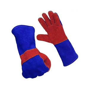 Los mejores guantes de soldadura de cuero personalizados Gun Palm Venta caliente Anti-Corte Antideslizante Nuevos guantes de cuero cómodos y transpirables para hombres - Product Image 6