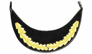 Fast Shipping <b>Caps</b> Peaked for Sale High Quality Hand Embroidered Ceremonial Uniform Wear Officers <b>Peak</b> - Product Image 2