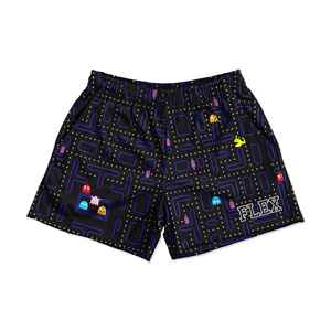 กางเกงขาสั้นบาสเก็ตบอลผู้ชายแนวสตรีทสูงตาข่ายสองชั้นระบายอากาศได้ดีเอวยางยืดแบบถักสไตล์ย้อนยุควินเทจ - Product Image 5