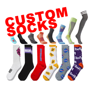 Calcetines transpirables finos de verano de neón verde para gimnasio, calcetines atléticos para hombre y mujer, calcetines de compresión para correr, calcetines de Golf personalizables - Product Image 6