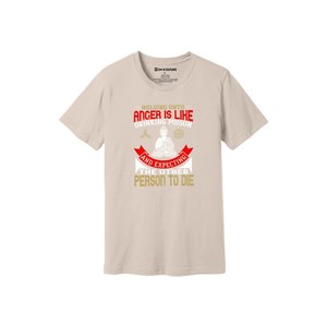 Camiseta informal de algodón 100% con impresión de temas de Buda en 3D, 12 opciones de color, 160-180, colocación de diseño personalizable GSM pesado - Product Image 5