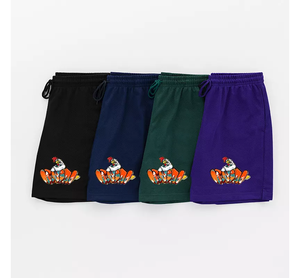 Pantalones cortos de gimnasio de malla estampados de secado rápido, transpirables, sólidos, a prueba de viento, personalizados, para hombre - Product Image 2