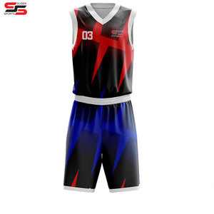 ชุดกีฬาบาสเก็ตบอลชุดบาสเก็ตบอลหมายเลขโลโก้ของทีมออกแบบได้ตามต้องการ - Product Image 6