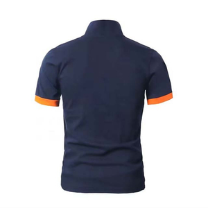 เสื้อโปโลผู้ชายสีพื้น ผลิตในปากีสถาน เสื้อโปโลลำลองแขนสั้นสำหรับผู้ชาย - Product Image 6