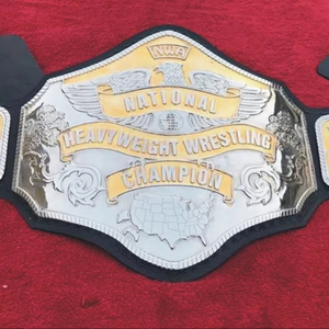 Cinturón de campeonato de lucha libre antideslizante de cuero ligero nacional personalizado tamaño adulto disponible 2mm y 4mm - Product Image 1