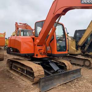 Excavatrice d'occasion DOOSAN DX80, 8 tonnes, modèle 2024, origine coréenne, composants principaux en stock, à vendre - Product Image 1
