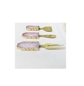 Cutter en laiton couteaux à fromage ensemble de serveur pour la maison cuisine Table à manger ensemble de serveur de fromage - Product Image 2