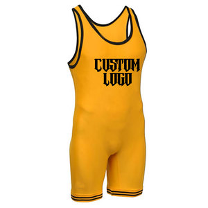 Singlet de Lucha Libre Personalizado por Sublimación, de Alta Calidad, Elástico, de Secado Rápido, Ligero, Unisex, Diseño Personalizado - Product Image 3