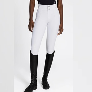 Pantalones de mujer ecuestres de alta calidad, ropa personalizada elástica de 4 vías, pantalones de montar a caballo al por mayor a granel - Product Image 4