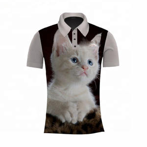 Polos pour hommes grande taille entièrement sublimés Polos d'été respirants pour hommes Polo de sport d'affaires - Product Image 5