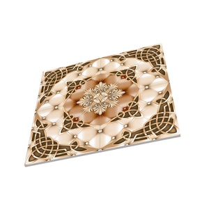 กระเบื้องผนังภายในห้องโถงโรงแรมแบบใหม่ดิจิตอลมันวาวแบบใหม่ขนาด39.6x39.6มม. พร้อมจำหน่ายจากผู้ผลิตอินเดีย - Product Image 4