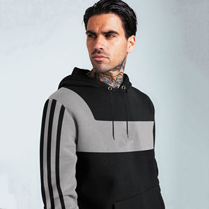 Conjunto Deportivo de Hombre de Alta Calidad, 100% Algodón Térmico, Sudadera con Capucha y Pantalones Jogger con Logotipo Personalizado Bordado, Ecológico - Product Image 4