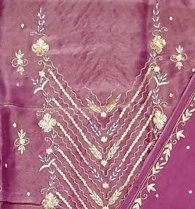 Designer moderne indien pakistanais vêtements non cousus à la main belle fête porter des costumes mode avant traditionnel - Product Image 2