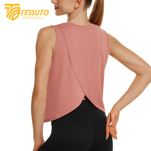 เสื้อกล้ามสำหรับผู้หญิงเสื้อกล้ามเล่นกีฬาโยคะสำหรับยิมเสื้อกล้ามพิมพ์ลายได้ตามต้องการ - Product Image 5