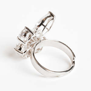 Anillos de Plata de Ley 925 de Primera Calidad para Mujer, con Incrustaciones de Oro Rosa y Rodio, Elegantes y Modernos, de Acero Inoxidable, para Parejas - Product Image 5