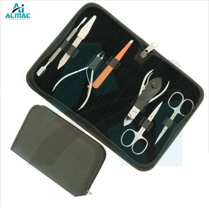 ALMAC Kits de manicura profesionales de diseño múltiple Juego de 6 piezas Herramientas de cuidado de uñas de acero inoxidable para salón y uso doméstico - Product Image 6