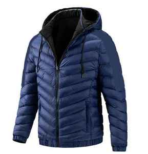Chaqueta Acolchada de Lona Personalizable para Hombre, Ajustable, Transpirable, Cómoda, Estilo Urbano, Cuello Alto, Nueva Colección - Product Image 6