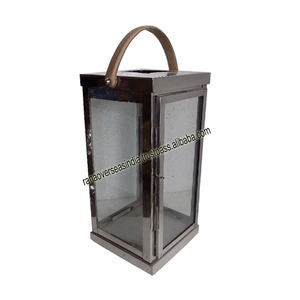 Linterna decorativa al por mayor de acero inoxidable de la mejor calidad para eventos en interiores y exteriores y decoración de bodas - Product Image 2