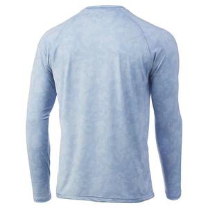 Unisex profesional personalizado ligero manga larga pesca ropa deportiva transpirable secado rápido camisas con capucha lona conjuntos de invierno - Product Image 2