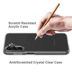 เคสอะคริลิค TPU ระดับพรีเมียมสำหรับ Samsung Galaxy S23 Plus สีใส - Product Image 3