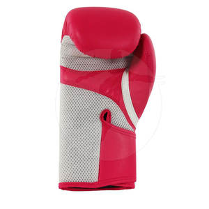 Guantes de boxeo de cuero PU de alta calidad Guantes de entrenamiento personalizables en stock con función de muñeca con cordones - Product Image 2