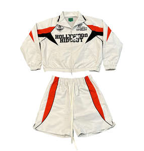 Chaqueta Cortavientos Personalizada con Logotipo para Hombre, 100% Crinkle Shell, Estampado Digital, Cierre de Cremallera, Estilo Vintage, Ropa de Calle de Invierno, Traje Deportivo de Maternidad - Product Image 5