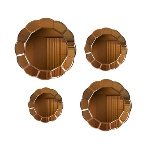 Trendsetting <b>Wooden</b> <b>Wall</b> <b>Mirror</b> Simple and Stylish Look Eco-Friendly Customizable Design Comfortable Accommodations Best Prices - Product Image 1