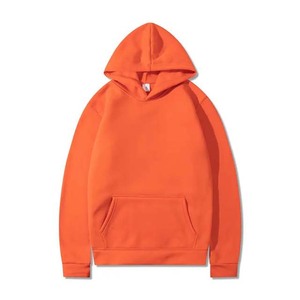 Basiques hommes sweats à capuche sweats personnalisé Streetwear Vintage hommes sweats à capuche 100% coton uni surdimensionné décontracté hiver hommes à capuche - Product Image 3