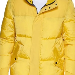 Veste bouffante imperméable et écologique coupe-vent avec logo personnalisé pour hommes High Street Winter Warm Outdoor Hiking Design Letter Oversized - Product Image 2
